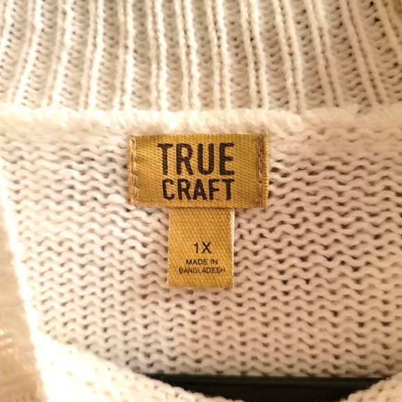 True Craft Sweater Plus Size 1X - Picture 3 of 7